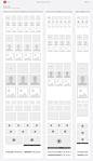 Responsive Website Wireframe Kit : Our new UX Kits Responsive Website Wireframe Kit is a massive library with 30 pages of content blocks, website elements, icons, wireframe examples and templates. Every single component comes in 3 options to quickly creat