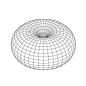 未来派蒸汽波酸性艺术赛博朋克高科技抽象几何元素Abstract-Shape-034