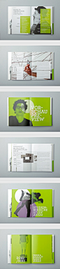 版式：UNI:VERSE 2011 by Letitia Lehner, via Behance