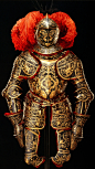 欧洲古董盔甲
