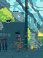 Bike Parking Area : Personal work.