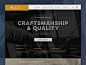 Landing page for Cast Iron Mercantile website concept. I've been trying to push myself to explore themes and concepts I don't usually get to do in my "day job." 

Thanks for looking and liking.