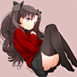 Tohsaka Rin,Fate (series),Fate (srs),Anime,аниме