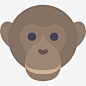 黑猩猩图标免抠素材 免费下载 页面网页 平面电商 创意素材 png素材