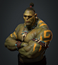 Tribal Ork, Pavel Protasov : Look dev, textured in Substance Painter, rendered in Marmoset.
For  more follow me on https://www.instagram.com/p_protasov/