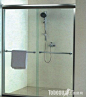 最新2013现代卫生间玻璃隔断图片大全