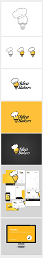 Clever! Idea Bakers brand by Jozoor , via Behance