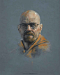 Walter White - Breaking Bad | The Most Amazing Pop Culture Art You Will Ever See