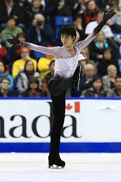 Yuzuru Hanyu of Japa...