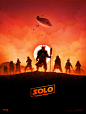 Solo a Star Wars Story : Promotional posters for the IMAX screenings of Solo a Star Wars Story