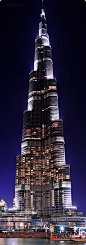 世界最高建筑——阿联酋迪拜塔，160层，高…
