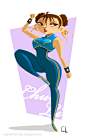 Street FIghter Ladies #1 on Behance