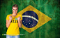 巴西世界杯球迷图片摄影背景桌面壁纸图片素材