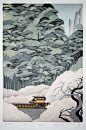 东京出生的艺术家Ray Morimura（雷森村）创作的木刻版画，清晰并且具有现代感的萧条，色彩描绘形式，重复结合，形成了自己的风格。