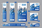 City Background Corporate Web Banner Template in m