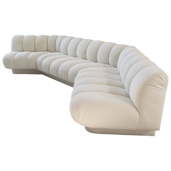 Channel Tufted White...