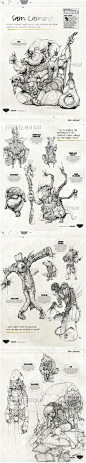 150手绘美术素材CG科幻想科幻生物线稿速写原画插画绘画临摹参考-淘宝网