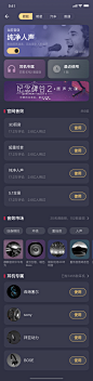 酷狗音乐Redesign-音效设置-严琪山作品