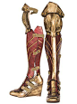 Amazon.com: Wonder Woman Boots: Clothing