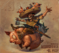 Tony Sart's submission on Wild West - Character Design : Challenge submission by Tony Sart