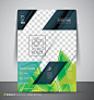 绿色画册设计系列素材