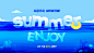 夏季暑假水上活动推广海报设计韩国素材[psd] –  