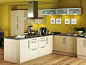 黄色系厨房装修效果图大全2012图片