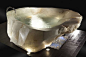 keystonesugar:

A bath tub cut out of a large single piece of Quartz Crystal.


As if baths weren&#;8217t great enough&#;8230.?!