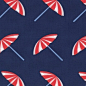 Jack and Lulu - Its a Shore Thing - Beach Umbrellas in Navy