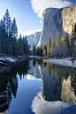  El Capitan reflection, Yosemite