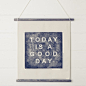 Fancy - Today Wall Hanging by White Horse Home