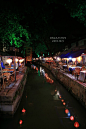 同里的河边，一整条街都是沿河的饭馆。,dreamhy3