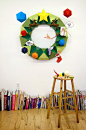 Christmas wreath on Behance 