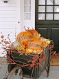 Fall decorating fall