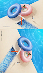 【乐分享】夏天夏季沙滩旅游度假创意海边海报PSD素材_平面素材_【乐分享】专业海外设计共享素材平台 www.lfx20.com