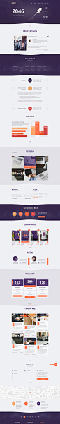 Rocket - Creative Multipurpose Template : great web template design