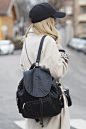 Lene Orvik is wearing black backpack from Bik Bok: _双肩包 _T2018919 #率叶插件，让花瓣网更好用#