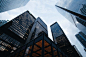 Low Angle View of Office Building Against Sky