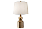 Douglas Table Lamp, Brass