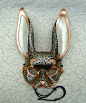 Venetian Rabbit Mask V5 by *merimask 