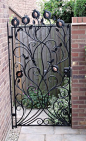 Pomegranate Gate by Adrian The Smith at Trinity Forge, via Flickr