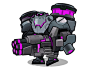 Animations for the Berserker unit in Miniguns: Assault! All of the units had 5 levels of upgrades. I used Level 5 on this since it had the most rad stuff going on at once!
Animation by me!
Art by Ryan Hall