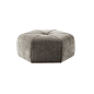 Selva, Kingsley Pouf - LuxDeco.com