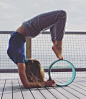 Your Personal Yoga Aid - For beginners, the yoga wheel helps enhance stretches, improve flexibility and attempt more challenging poses. For intermediate/advanced yogis, this is the perfect tool to enh: 