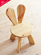 也许，兔子造型天生就是用来做椅子的。