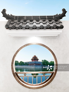龙孞采集到背景素材---中国建筑 家居