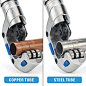 iCrimp Tubing Cutter Tube Deburring Tool Combo, Pipe Cutter for 3/16-in to 1 1/4-in Dia. Aluminum, Copper, PVC, Stainless Steel Tubes - - Amazon.com