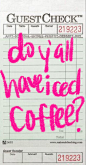 其中包括图片：ICED COFFEE by @kellyeduckworth on instagram ☕️