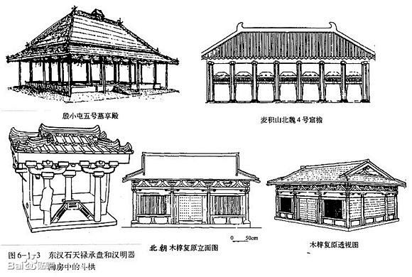 【资料·大唐建筑】唐代、现代唐风建筑图纸...