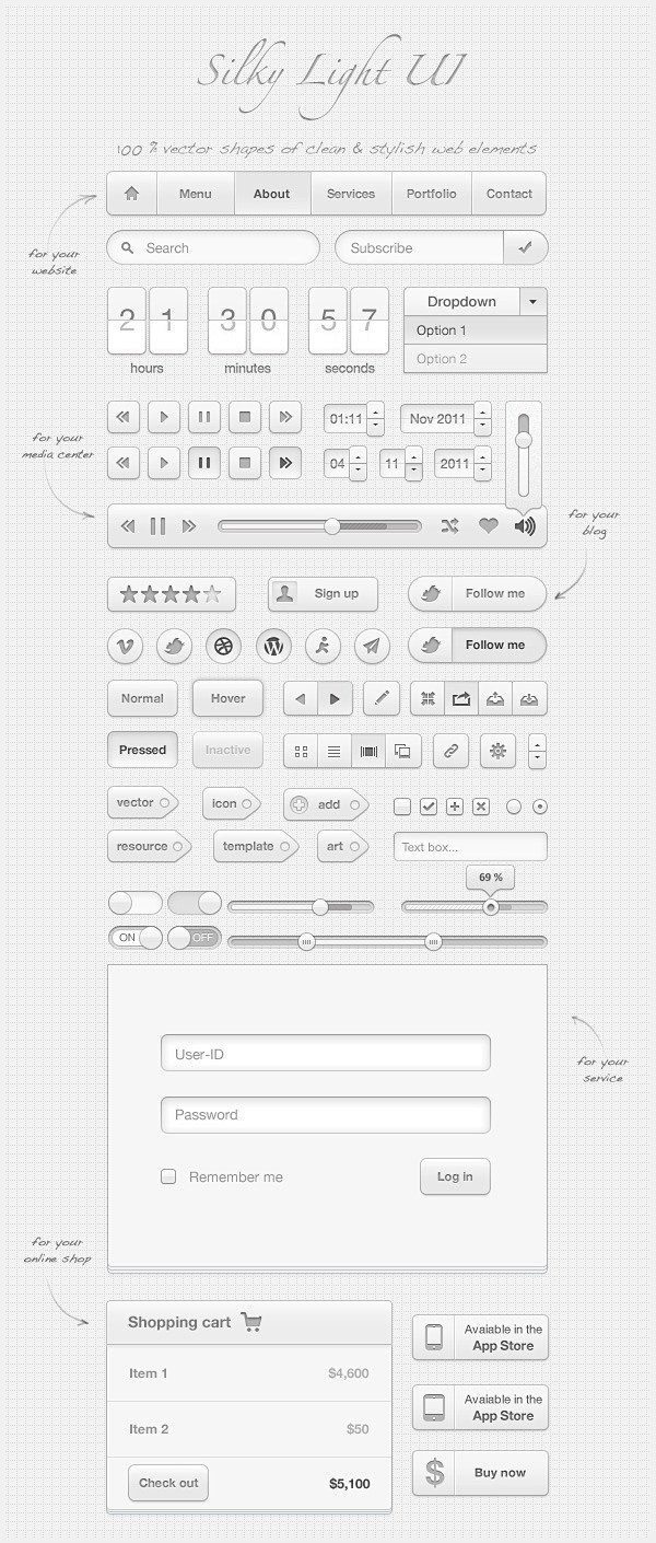 Silky Light UI